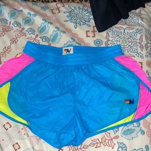 Womens Aviator Nation Athletic Shorts